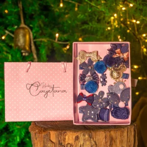 Cajita sorpresa navideña Mickey Blue