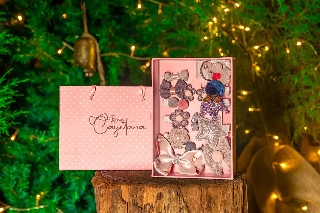 Cajita sorpresa navideña elefante