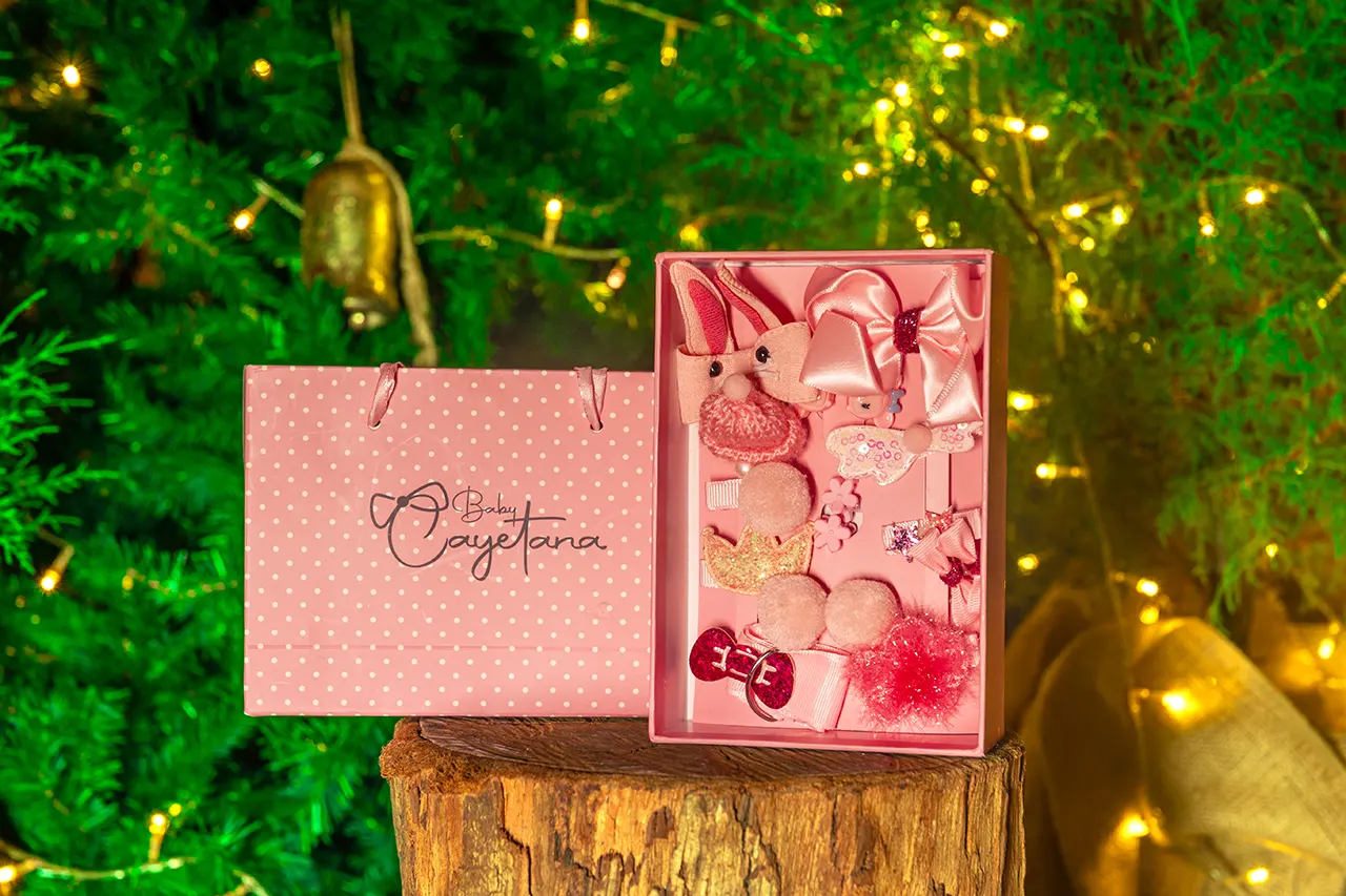 Cajita sorpresa navideña conejita