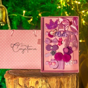 Cajita sorpresa navideña brillante